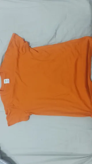 Lote 5 Camisetas Talla XS Naranja a estrenar