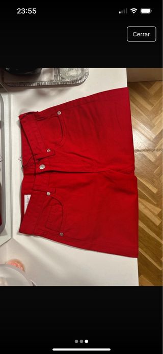 Pantalones Rojos Talla 34