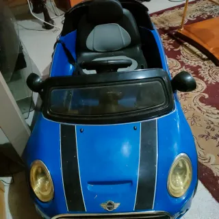 Coche eléctrico infantil Mini azul