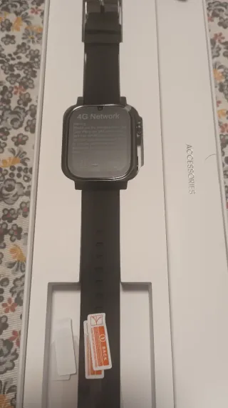 Reloj Inteligente 4G Negro a estrenar con SIM