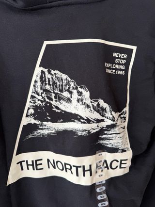 Sudadera The North Face Negra Nueva