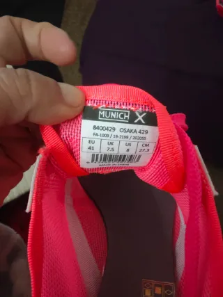 Zapatillas Munich Deportivas Rosa