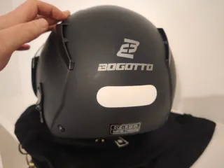 Capacete Modular Preto Com Kit Bluetooth