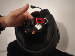 Capacete Modular Preto Com Kit Bluetooth