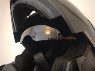 Capacete Modular Preto Com Kit Bluetooth