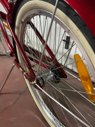 Bicicleta Electra Super Deluxe Roja