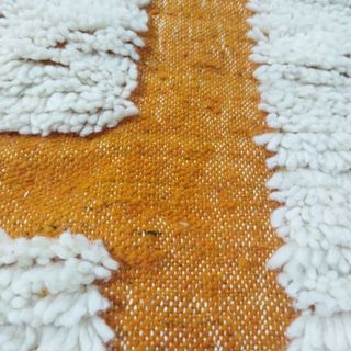 Alfombra Azilal – Diseño Geométrico Terracota