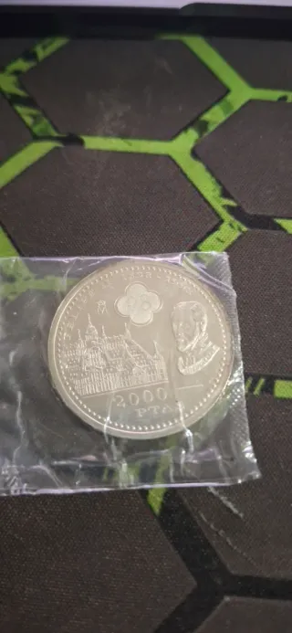 Moneda 2000 PTA Felipe II
