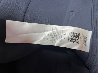 Americana Armani Exchange Azul con Capucha