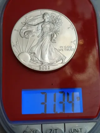 Onza Eagle 2002 Plata