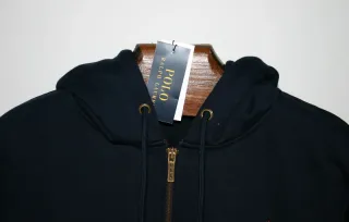 Sudadera Ralph Lauren Azul Marino Cremallera