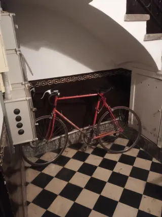 Bicicleta Clásica Roja