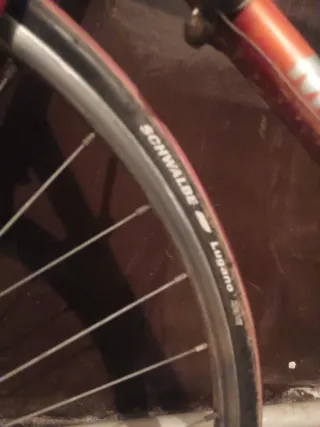 Bicicleta Clásica Roja