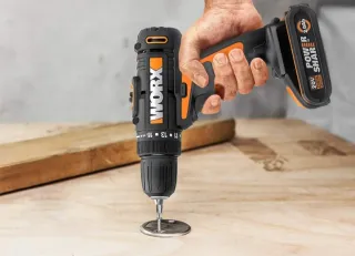 Taladro Percutor WORX 20V 40% Descuento