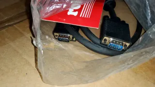 Cable VGA Roline Macho-Macho Negro