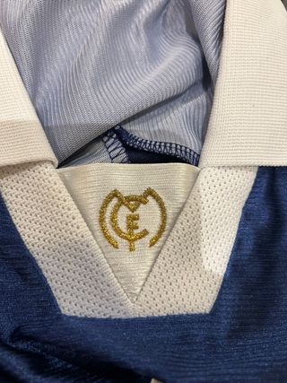 Camiseta Real Madrid 1998-2000 Visitante (Azul)