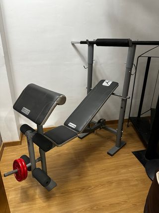 Banco Musculación Plegable Domyos BM210