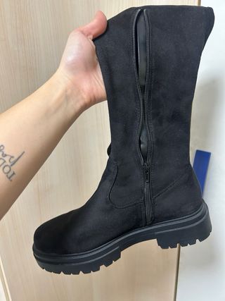 Botas altas negras talla 41