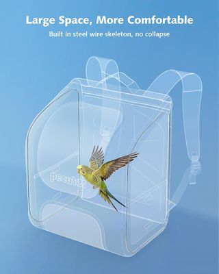 Mochila Transportadora para Pájaros Verde Oliva