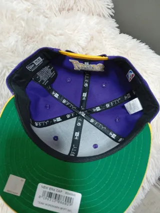 Gorra New Era Los Angeles Lakers Morado/Amarillo