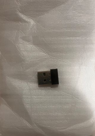 Mouse Wireless Ricaricabile Slim Nero Rosso