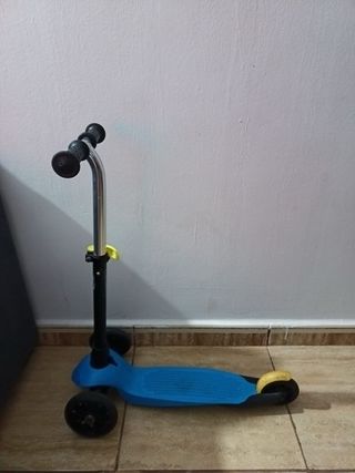 Patinete 3 Ruedas Azul