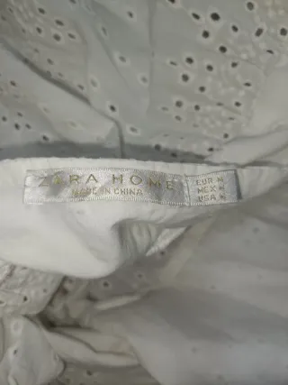 Vestido blanco largo bordado