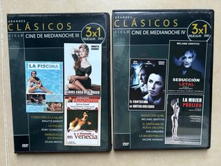 Lote DVDs Cine de Medianoche Clásicos