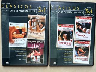 Lote DVDs Cine de Medianoche Clásicos