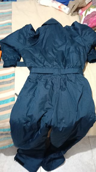 Mono de esquí azul mujer