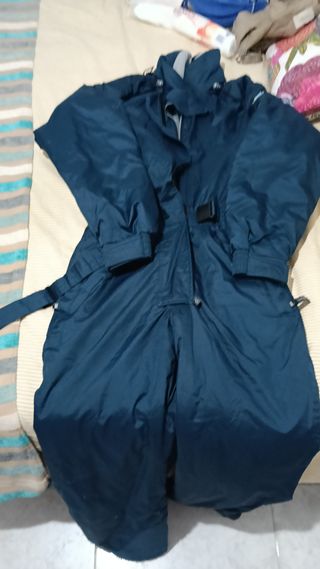 Mono de esquí azul mujer