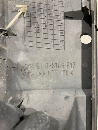 Tapas Parachoques BMW E34