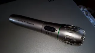 Micrófono Kooltech MC-457 Inalámbrico Plata