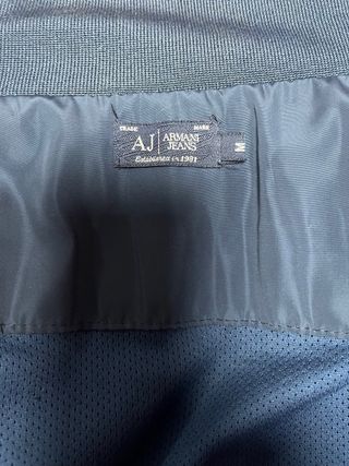 Cazadora Armani Jeans Azul Talla M