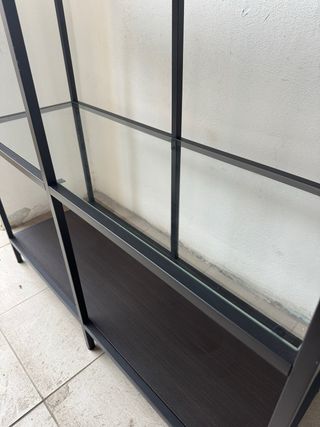 Scaffale IKEA VITTSJØ Nero/Marrone