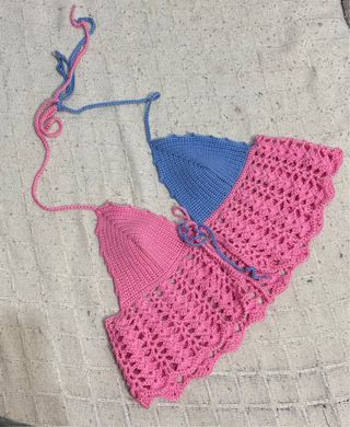 Top Crochet Hecho a Mano