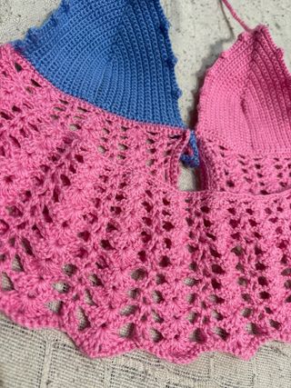 Top Crochet Hecho a Mano