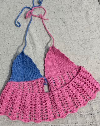 Top Crochet Hecho a Mano