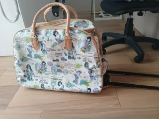 Bolso de viaje estampado