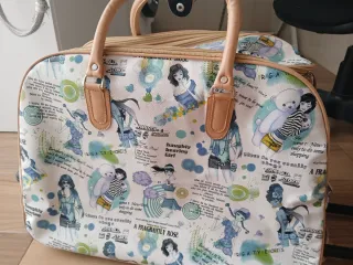 Bolso de viaje estampado
