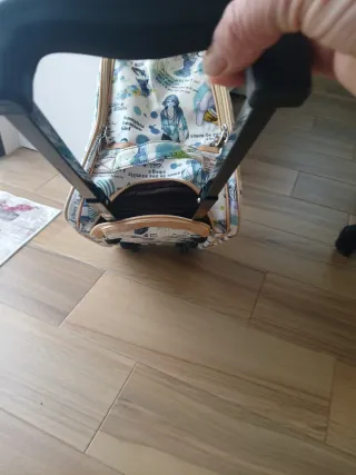 Bolso de viaje estampado