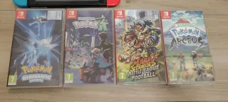 Nintendo Switch con 4 giochi