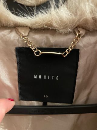 Pelliccia MARIKA Beige Taglia Unica