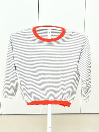 Jersey de punto suave a rayas