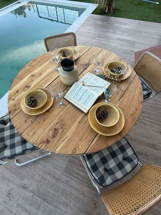 Antigua Mesa madera provenzal