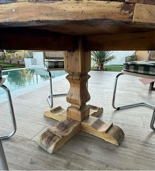 Antigua Mesa madera provenzal