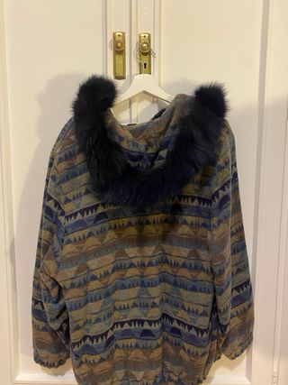 Abrigo de piel.