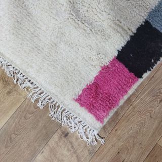 Alfombra Azilal 300x192 cm – Lana Natural Hecha