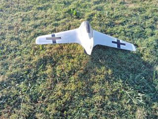 Avión de la Luftwaffe Secreto radiocontrol