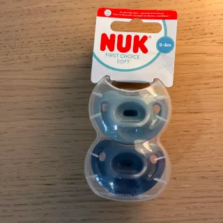 Set 2 Succhietti NUK First Choice Soft 0-6m